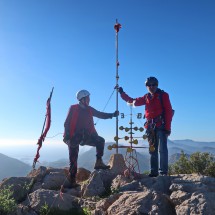 On the summit of 306 meters high Cabeza de la Porpuz